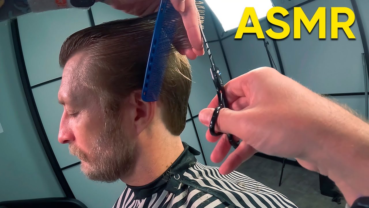 POV: Расслабься и Позволь Ножницам Творить Волшебство 💇‍♂️ 💈 ASMR БАРБЕР