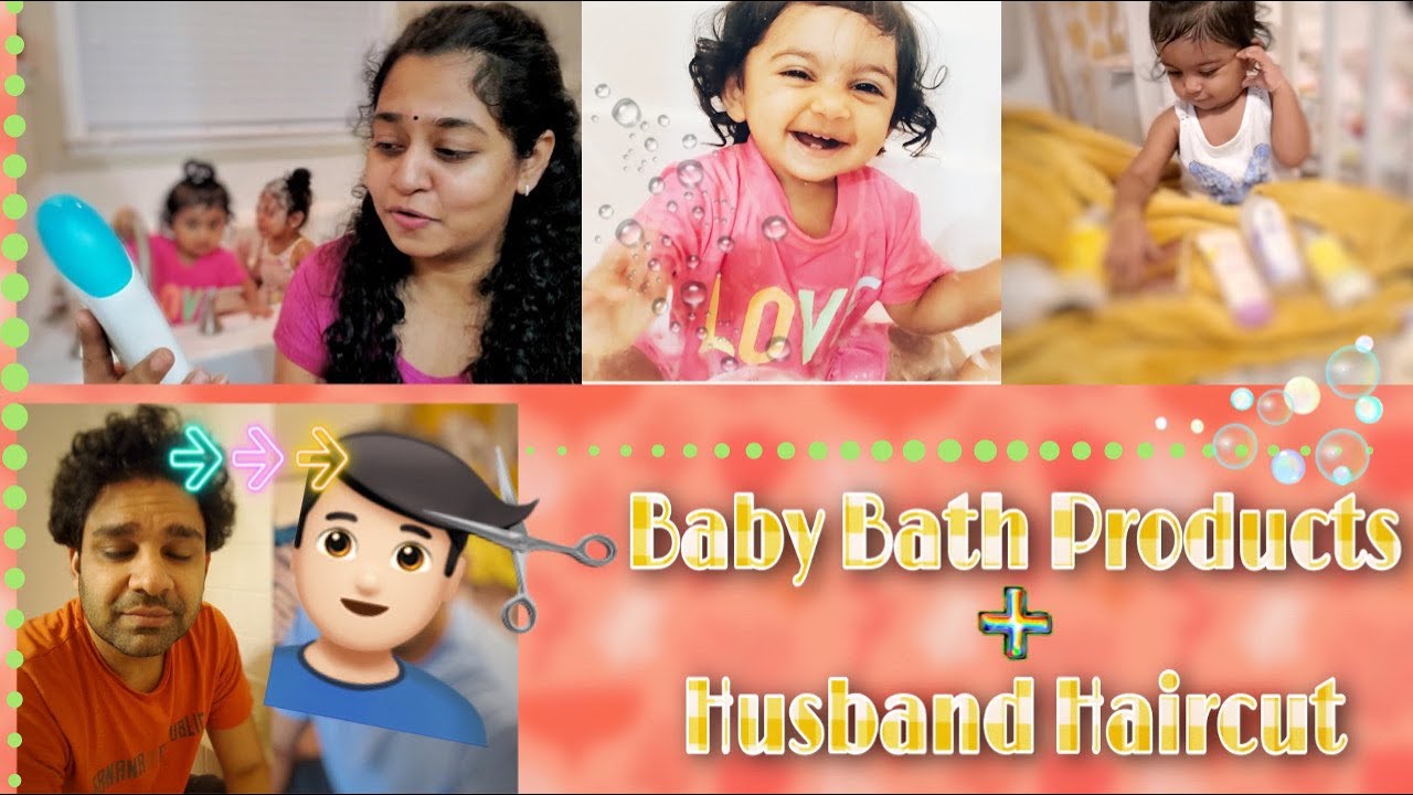 #Vlog | Baby Bath Products | Quarantine Hair Cut | #teluguvlog