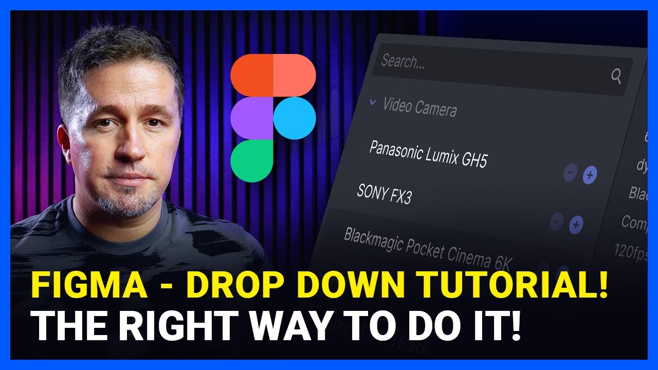 How to Build a Drop Down Component in Figma | Step-by-Step Tutorial