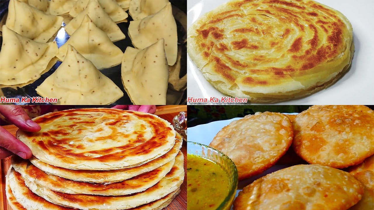 Frozen Delights | Easy Dal Kachori /Crispy Aloo Samosa\ Flaky Lachha Paratha & Aloo Paratha Recipes.