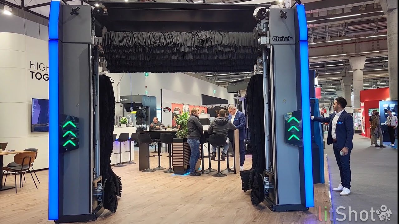 Christ Cadis C17 at Automechanika 2024 at Christ Wash Systems booth