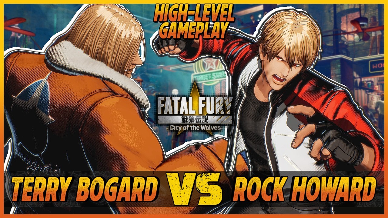 Fatal Fury: CotW | Terry Bogard vs Rock Howard | FATAL FURY CotW Gameplay