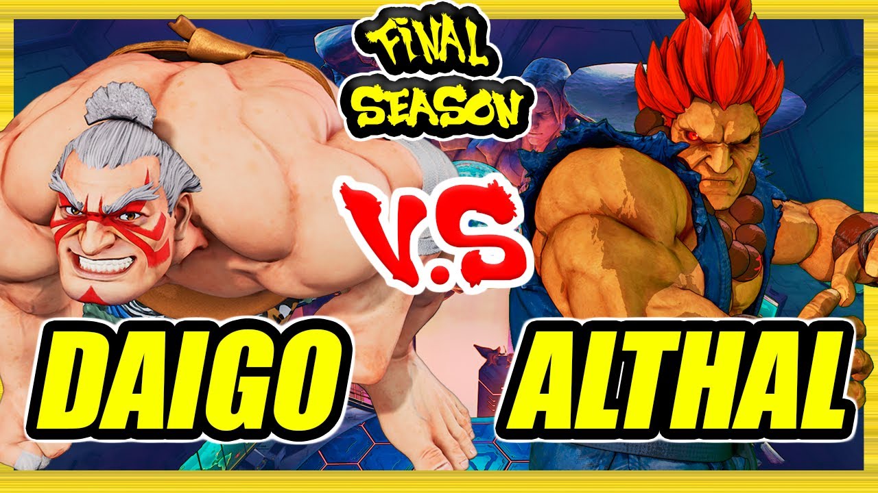 SFV CE 🔥 Daigo (E. Honda) vs Althal (Akuma) 🔥 Ranked Set 🔥 Street Fighter 5