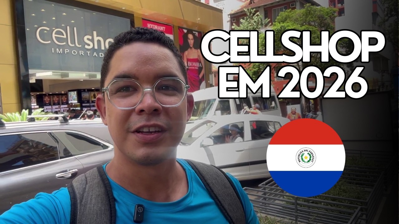 Fui na Cellshop Paraguai em 2026: Conhe&ccedil;a a Loja mais amada! (Review, Pre&ccedil;os, Eletr&ocirc;nicos e Dicas)