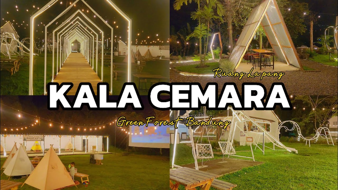 Kala Cemara & Ruang Lapang | Caffe Unik & Instagramable di Lembang, Bandung |Tempatnya Kids Friendly
