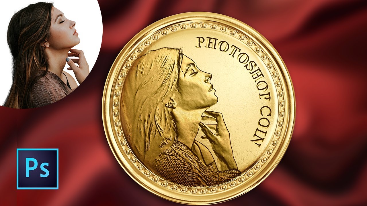 Tutorial Photoshop | Cómo crear una Moneda Realista