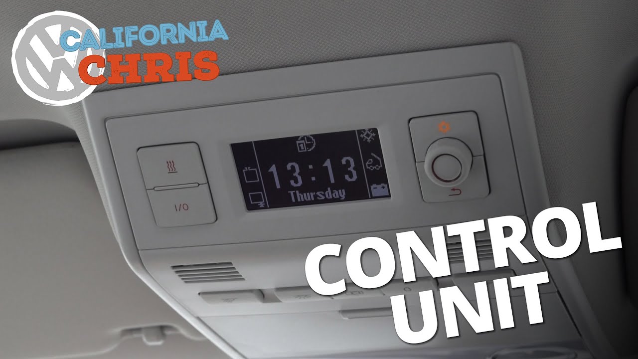 VW California Ocean Control Unit | Fridge and Auxiliary Heater