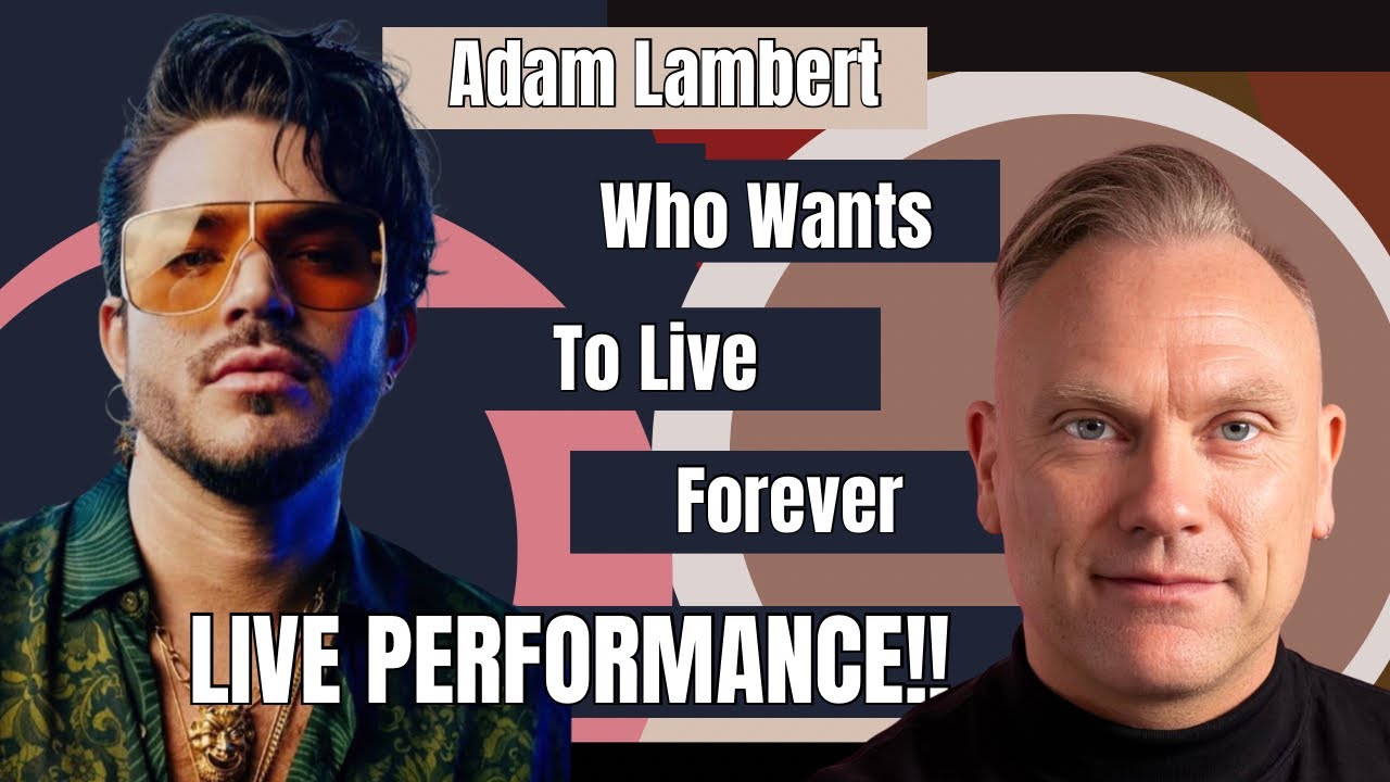 Adam Lambert PERFORMS Who Wants To Live Forever LIVE 2025!! TSS REACTS!!!