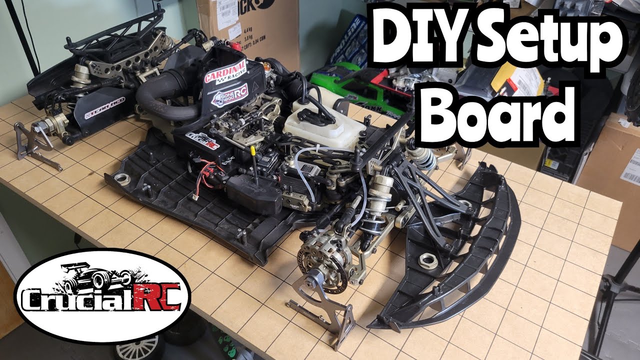 DIY 1/5 Scale RC Suspension Setup Board