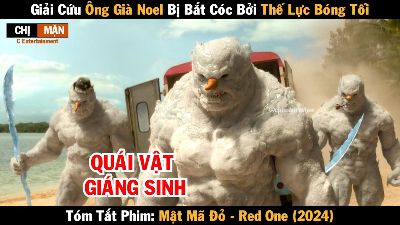 Review phim Giải cứu ông già Noel bị bắt cóc bởi thế lực bóng tối | Red One 2024