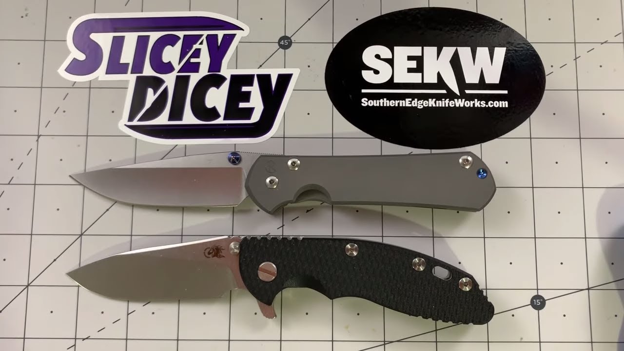 Chris Reeve Sebenza 31 Large VS Hinderer XM-18 Gen 6 3.5