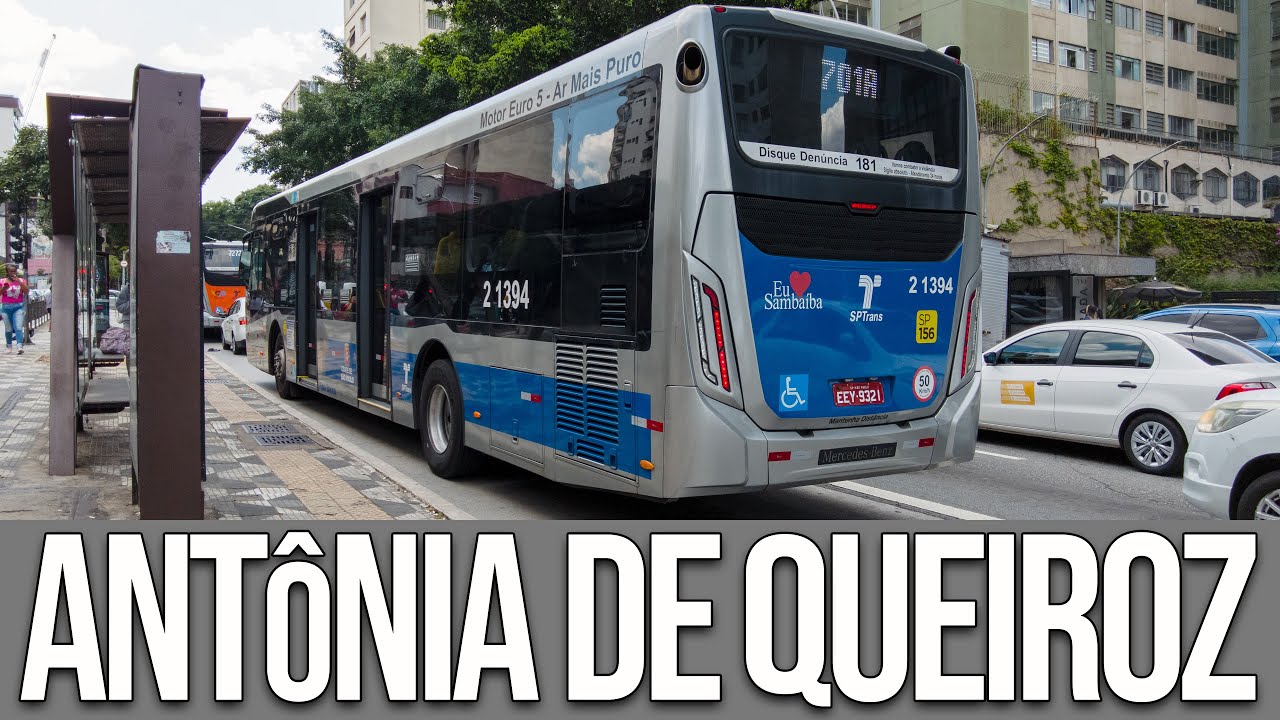 Parada Antônia de Queiroz (Rua da Consolação) - Movimentação de Ônibus 