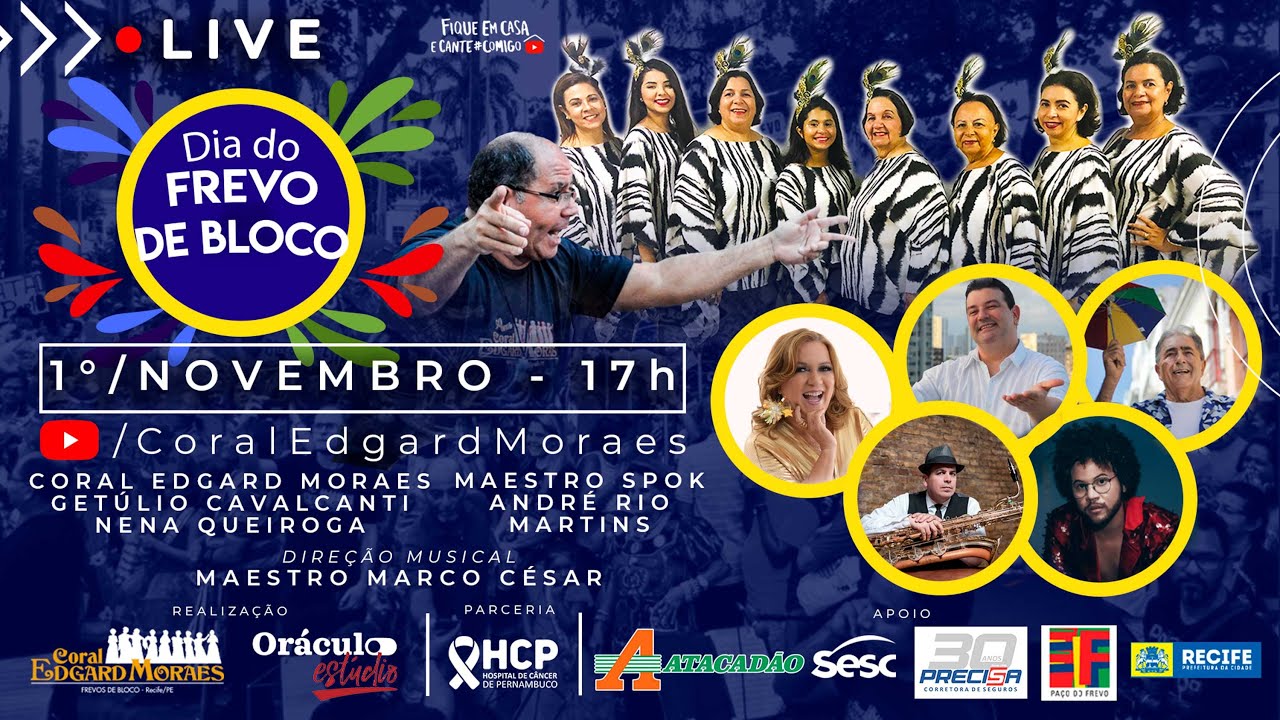LIVE - DIA DO FREVO DE BLOCO 2020