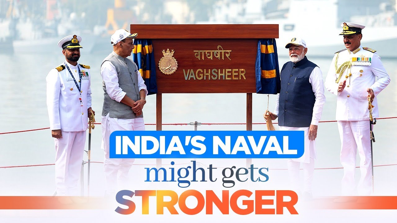 LIVE: PM dedicates frontline naval combatants INS Surat, INS Nilgiri & INS Vaghsheer to the nation