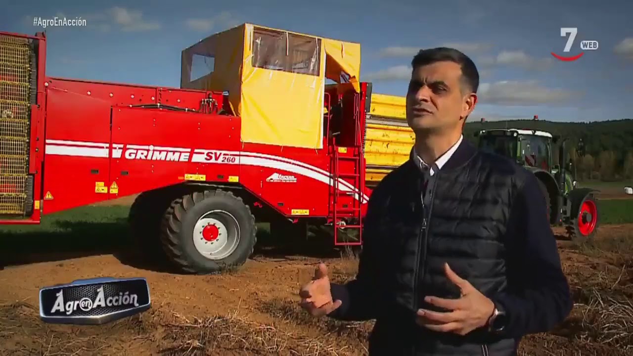 Agro en acción (112).- Cosechadoras Grimme SE150-60 y SV260 y cabezal Maya Yunkax