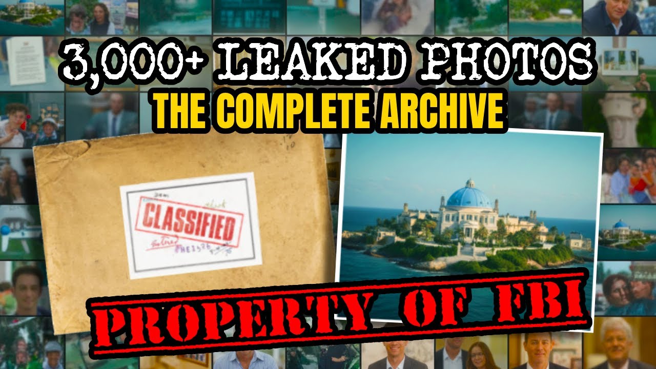 3000 неотредактированных фотографий из архива Эпштейна
