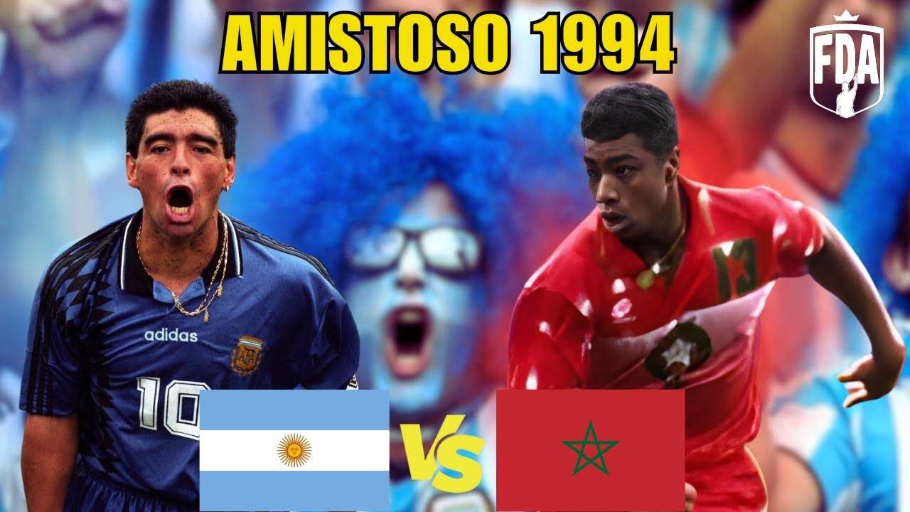 Argentina x Marrocos (1994) ― A despedida de Diego Maradona e a estreia de Ariel Ortega