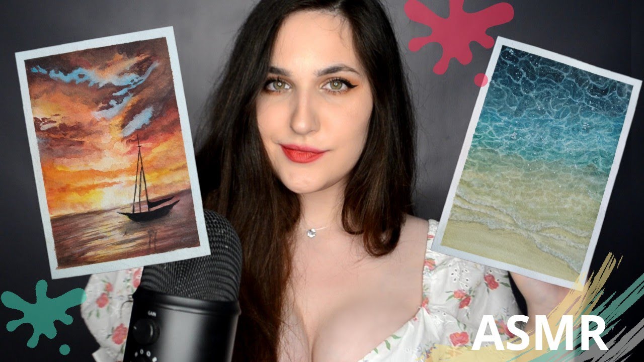TU nuevo video FAVORITO para DORMIR 🎧 🎨 Relajate con mis pinturas 🎨 ASMR español