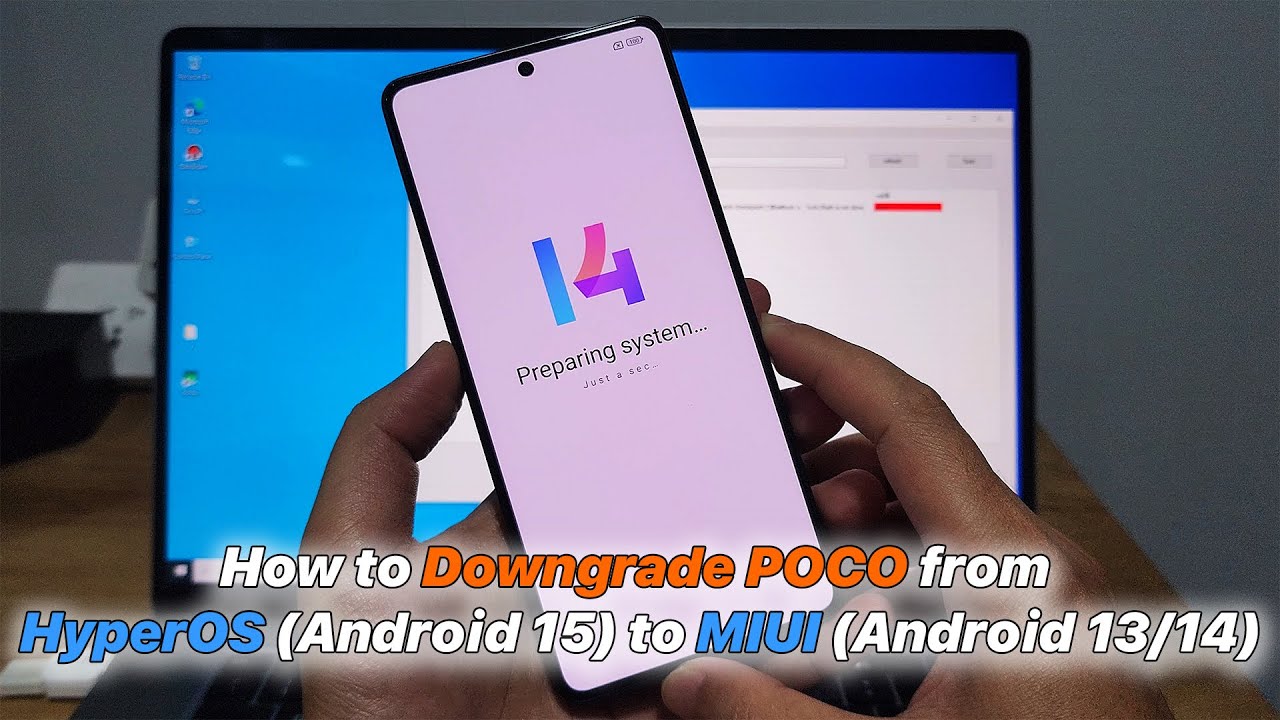Downgrade POCO from HyperOS (Android 15) to MIUI (Android 13/14)