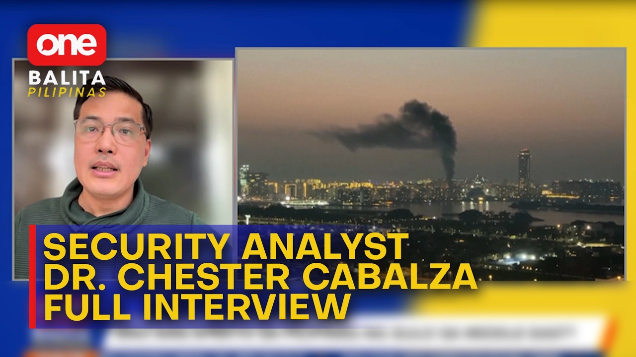 Gulo sa Middle East, hindi direktang banta sa PH security  | One Balita Pilipinas