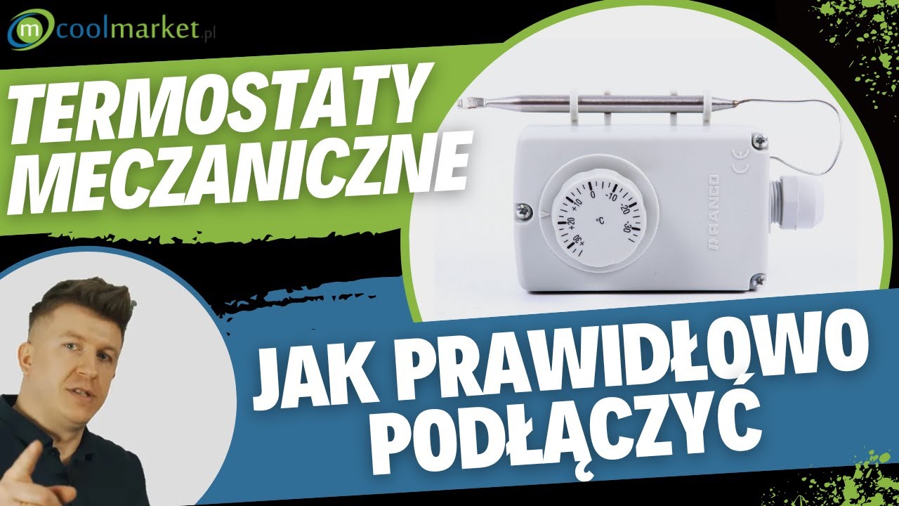 Termostaty mechaniczne - jak prawidłowo podłączyć! | CoolmarketTV