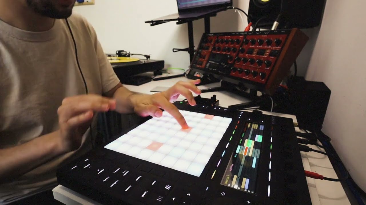Jungle on Ableton Push 3