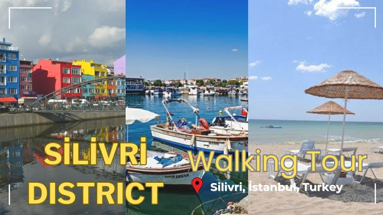 Silivri District I Silivri, İstanbul, Turkey IWalking TourI 4K60fps #travel #walkingtour