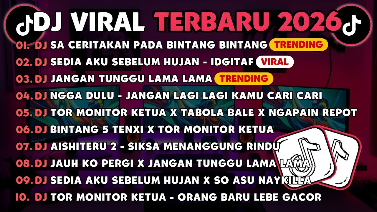 DJ TIKTOK TERBARU 2026🎵DJ SA CERITAKAN PADA BINTANG BINTANG🎵DJ SEDIA AKU SEBELUM HUJAN - IDGITAF
