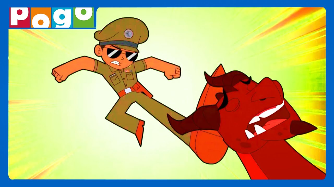 Little Singham🦁| Villains Ki HEARTBEAT Hogayi FAST🫨| Cartoon For Kids😍​| Hindi Cartoon😍​