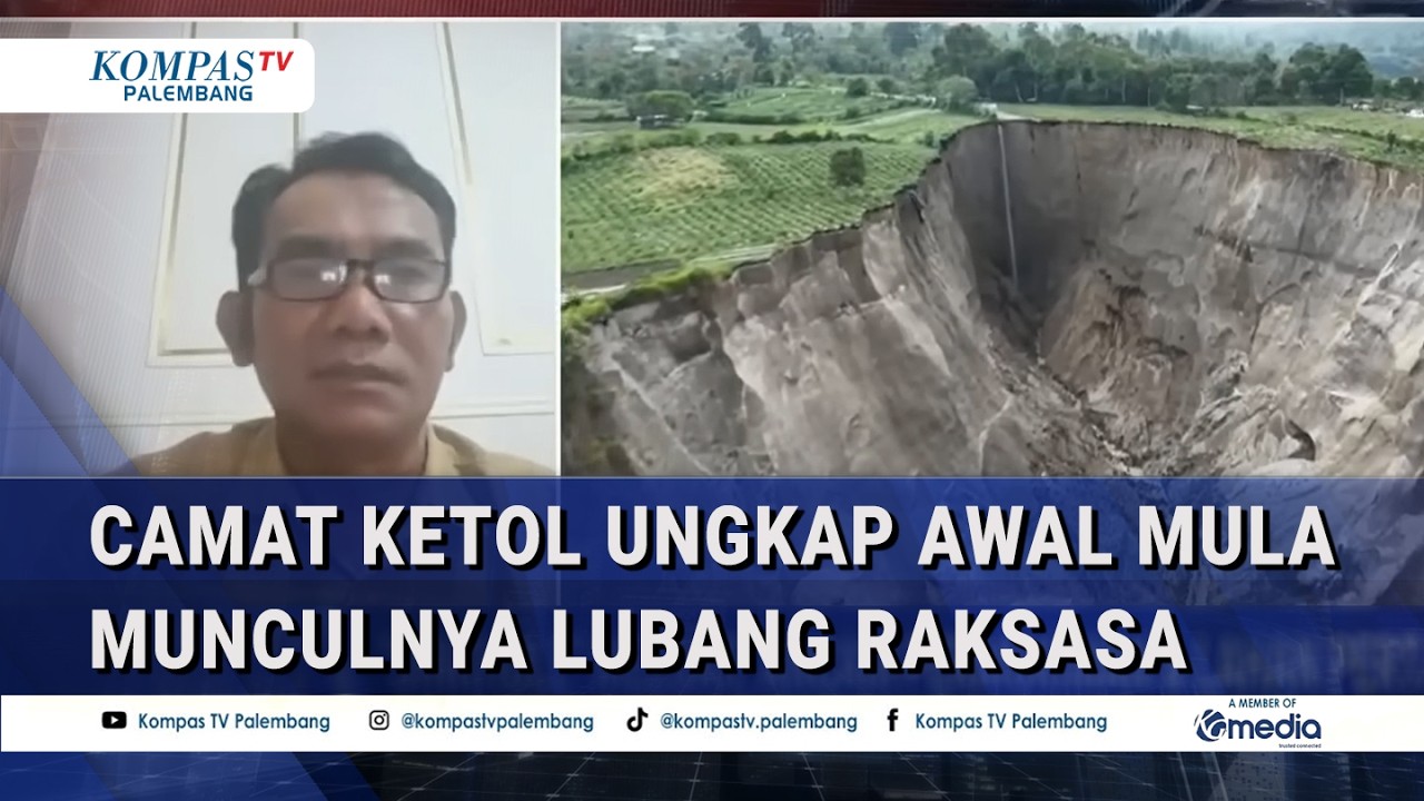 Diawali Gempa! Camat Ketol Ungkap Awal Mula Munculnya Lubang Raksasa di Aceh Tengah