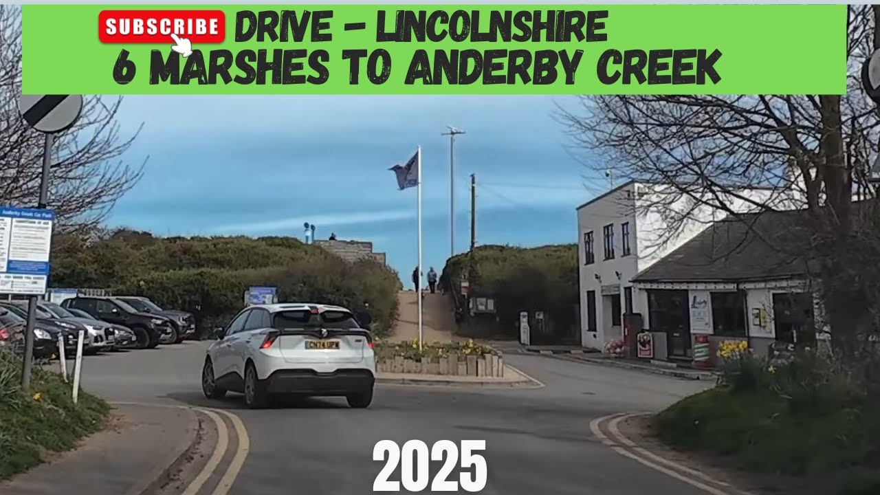 A Drive from Chapel Six Marshes to Anderby Creek | Coastal Lincolnshire