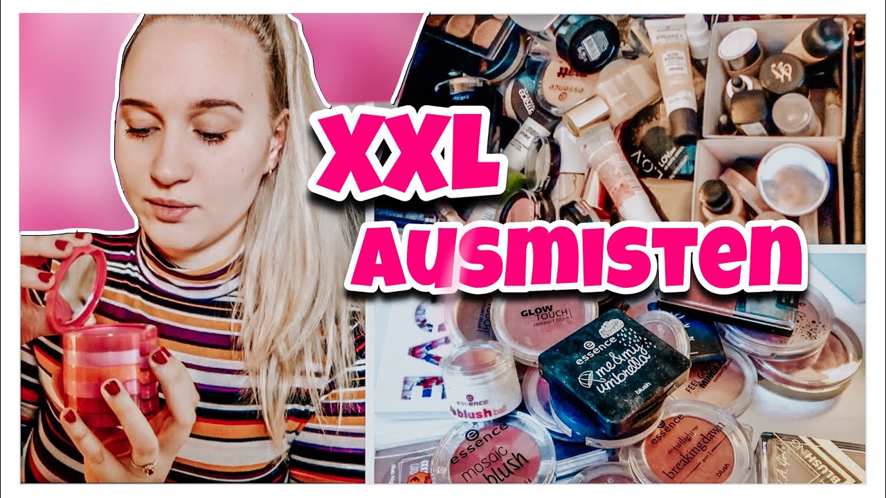 XXL SCHMINKE ausmisten I Foundations, Concealer, Blush, Bronzer, Highlighter I LikeADaisyInSpring