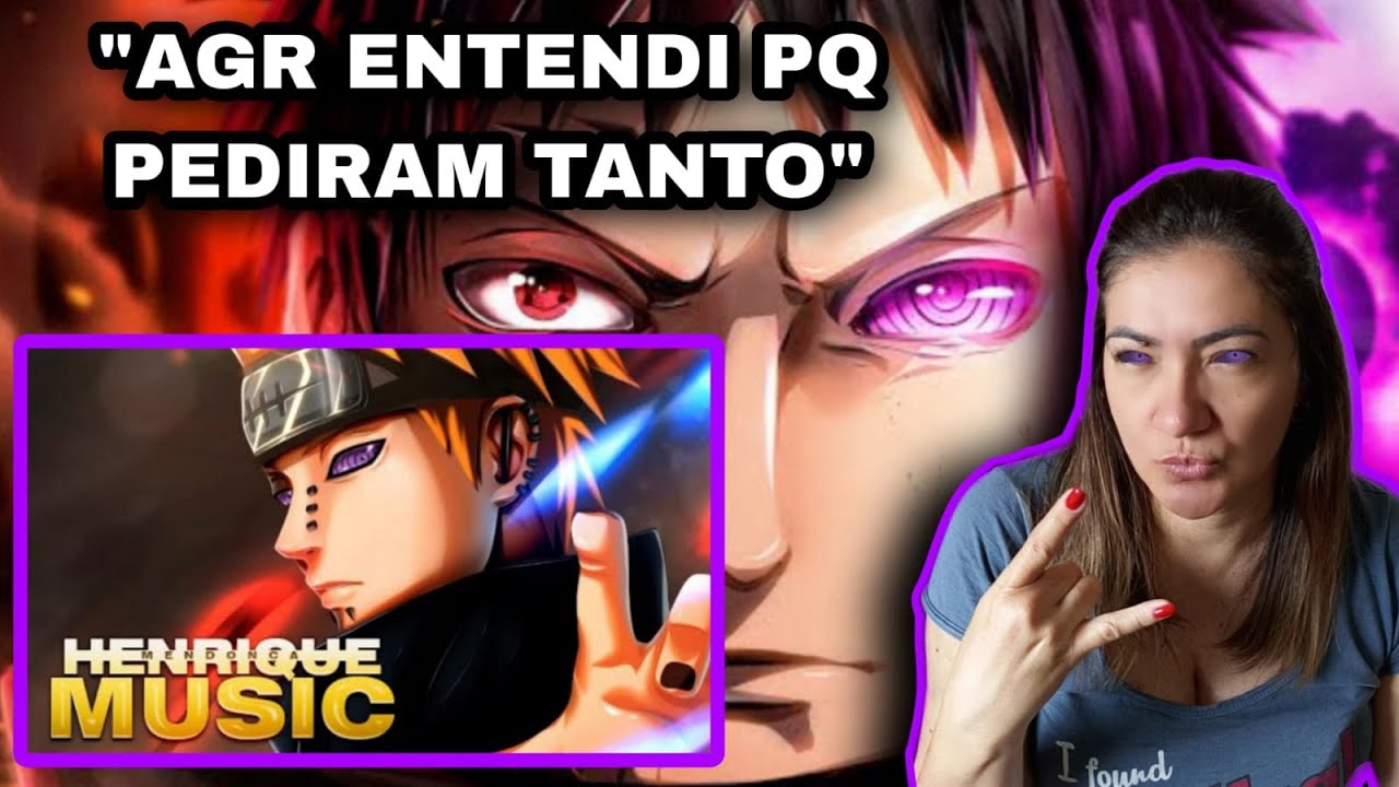 Mãe React |2 em 1| Henrique  Mendonça | Rap do Pain - A VERDADEIRA DOR  e OBITO Fallen Hope