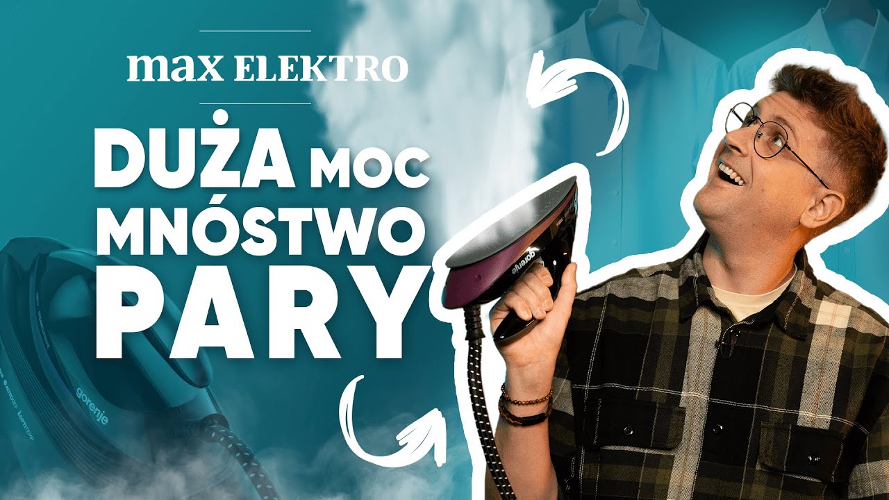 Wygoda prasowania z generatorem pary Gorenje SGD3000BKV | Testy na Maxa