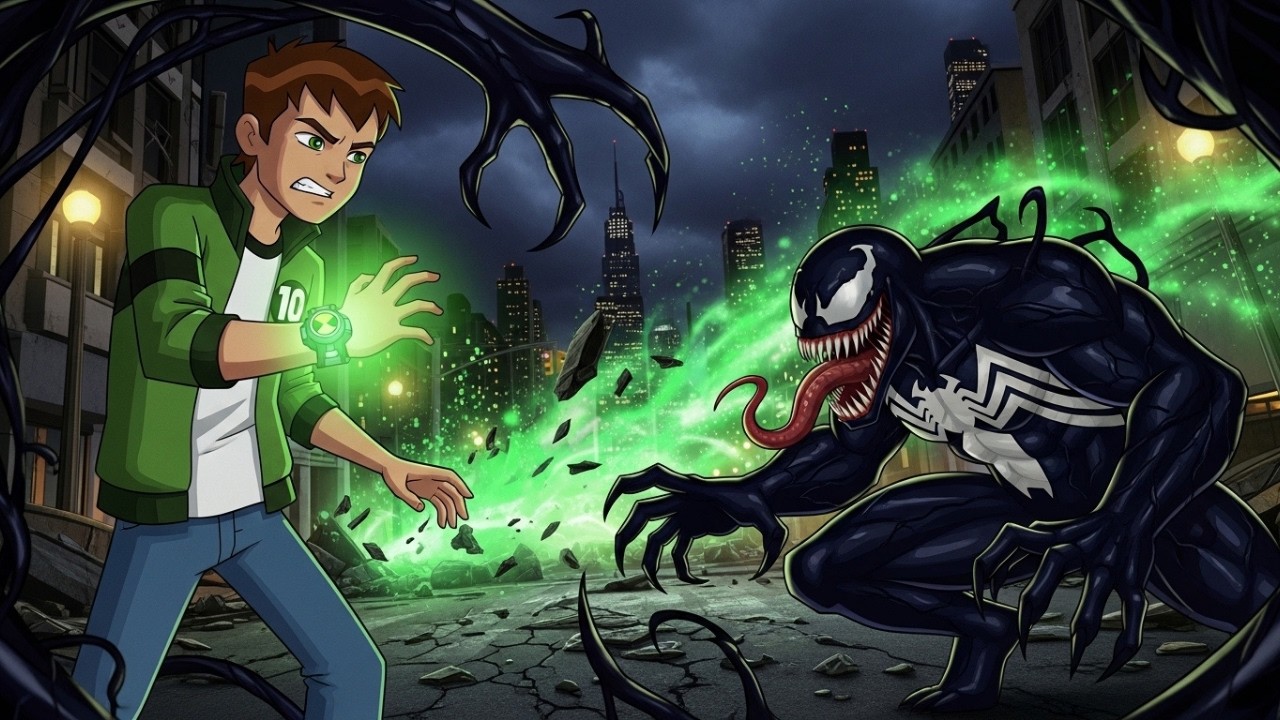 BEN 10 vs VENOM… Omnitrix Scanned Him and Everything Changed! 😱