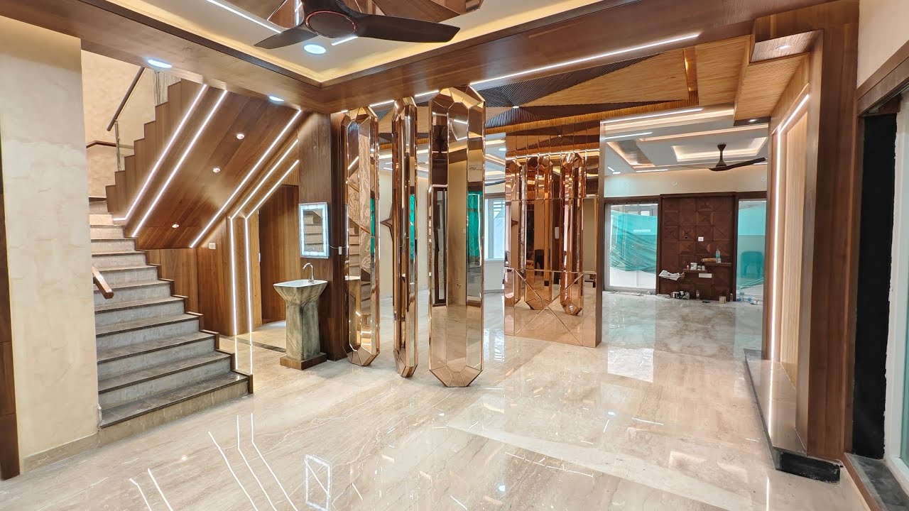 395 SQ YRD LUXURY FULLY FURNISHED 5 BHK VILLA FOR SALE KONDAPUR HYDERABAD ELIP PROPERTY #villa #sale