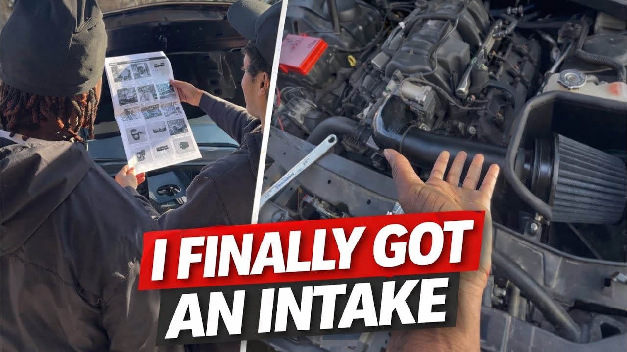 I Finally Installed A Intake On My 2nd Gen Widebody Charger….😮‍💨🔥😈
