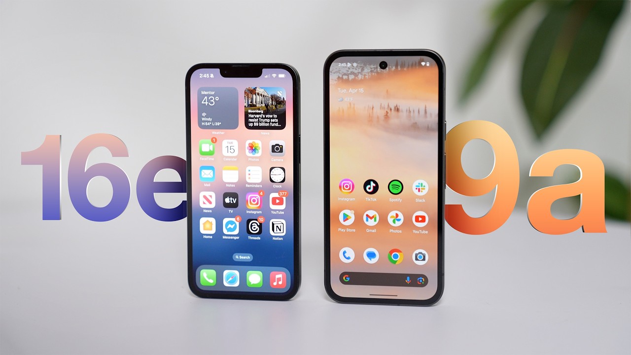 iPhone 16e vs Google Pixel 9a: The Winner is Obvious 👀
