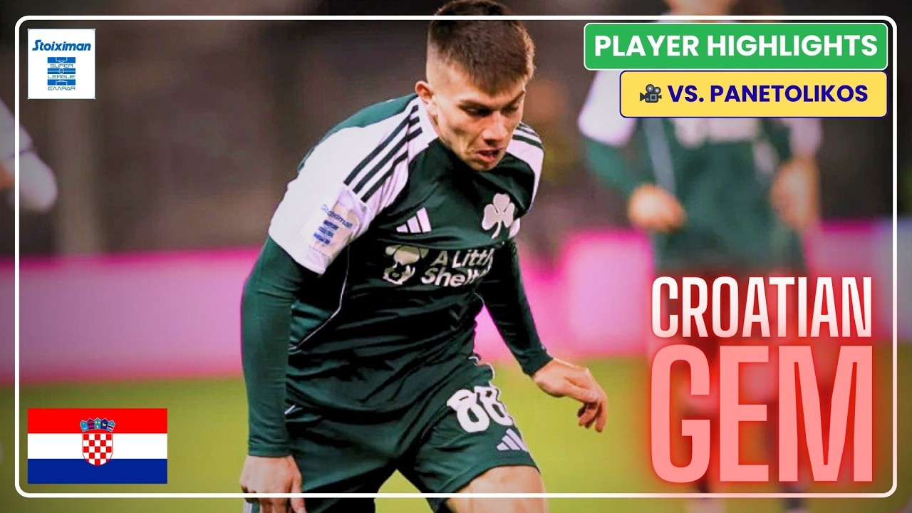 Adriano Jagušić vs Panetolikos - The Croatian Gem's Highlights! 💎🇭🇷 🎥📈