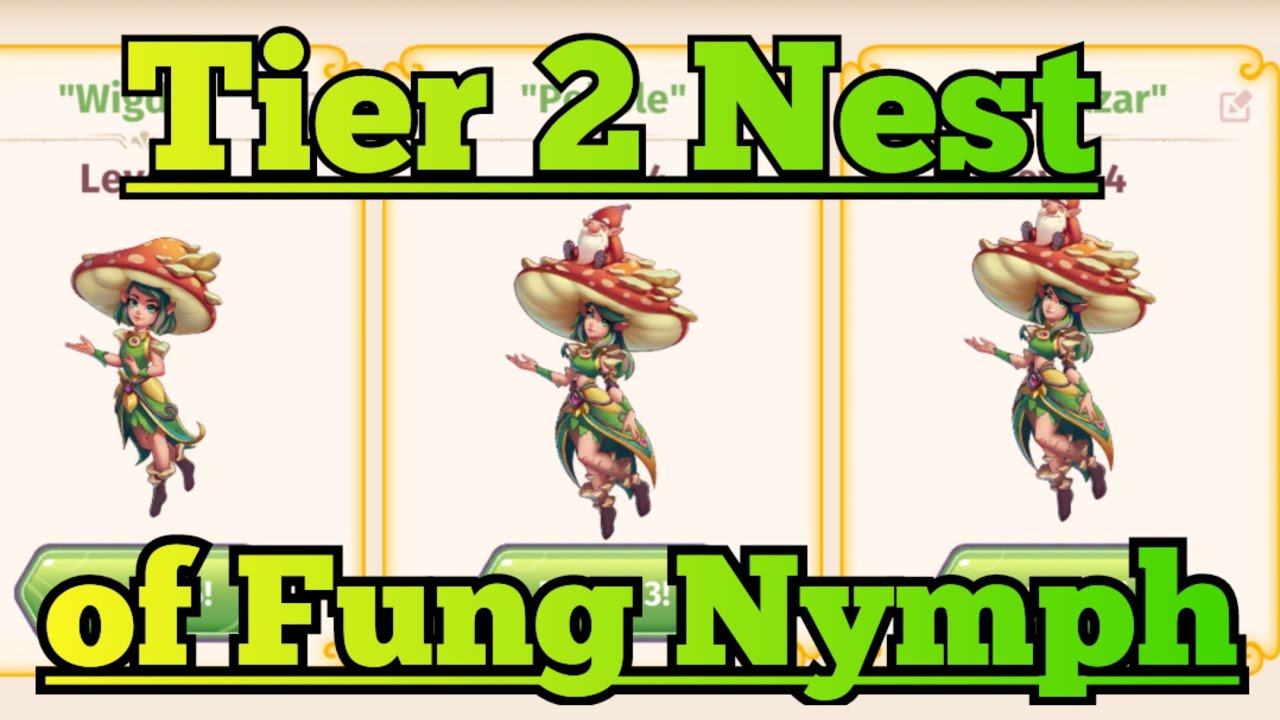 Merge Magic Tier 2 Nest of Fung Nymph ｜Tier 2 Nest of Fung Nymph