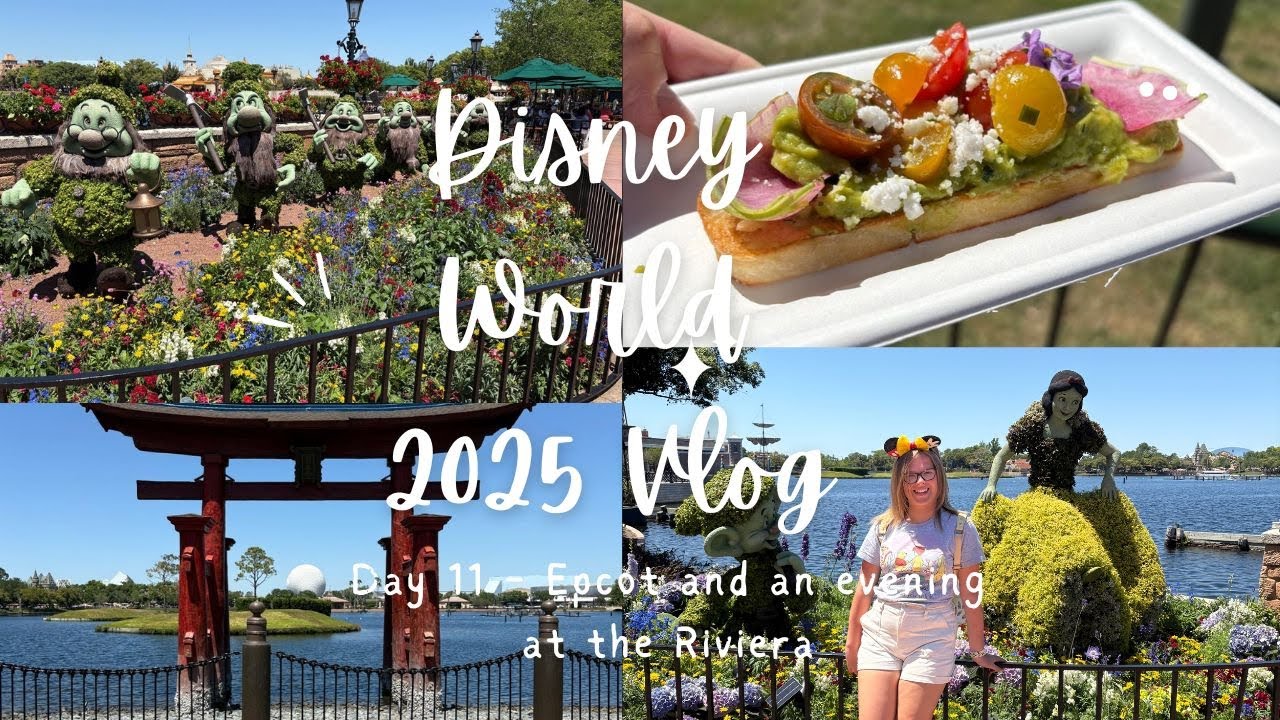 Florida 2025 - Day 11 in Epcot and an evening at the Riveria