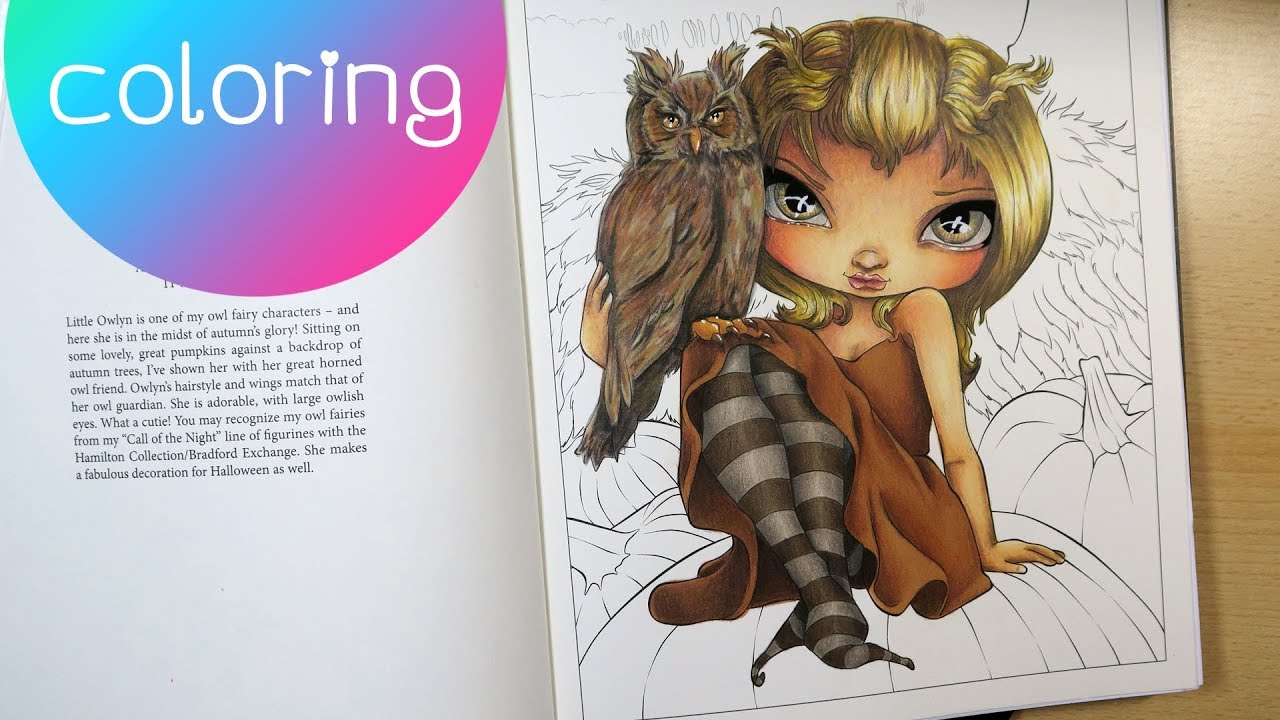 A Fantasy Art Adventure Coloring Book part 1