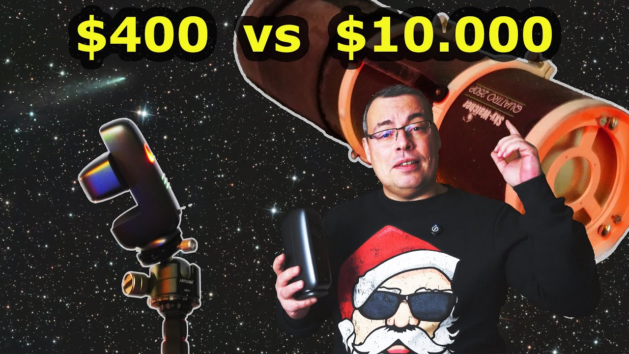 Dwarf Mini vs 10&rdquo; Astrophotography Rig &mdash; Comet C2025 K1 + Sh2 188