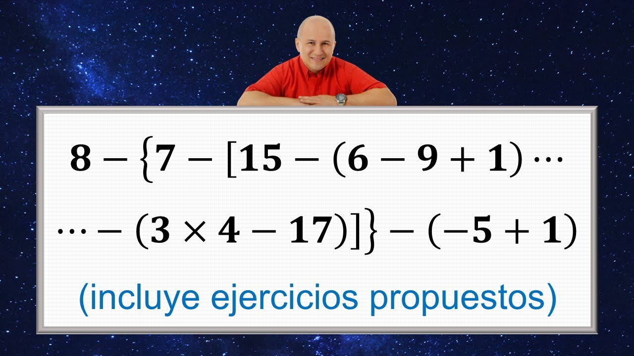 Operaciones combinadas con números enteros | Video 4 #julioprofe