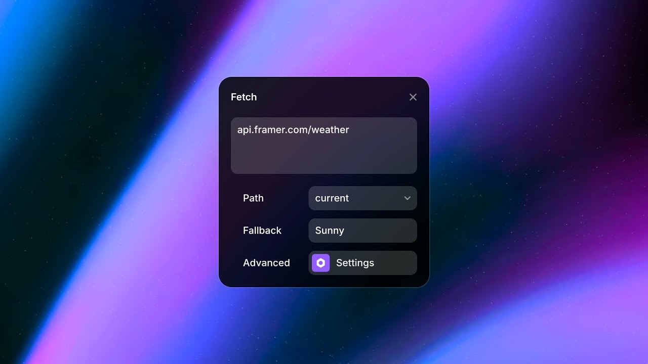 Обновление Framer: Извлечение — используйте возможности API для добавления динамических данных на...