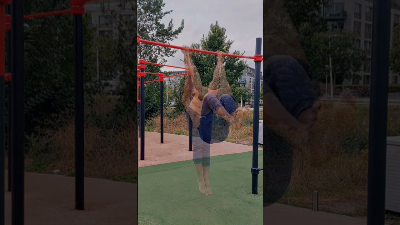 Skin the cat exercise for shoulder mobility. Switch grip ✋️