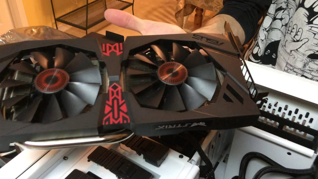 ASUS R9 380 4GB STRIX GPU Installation Video