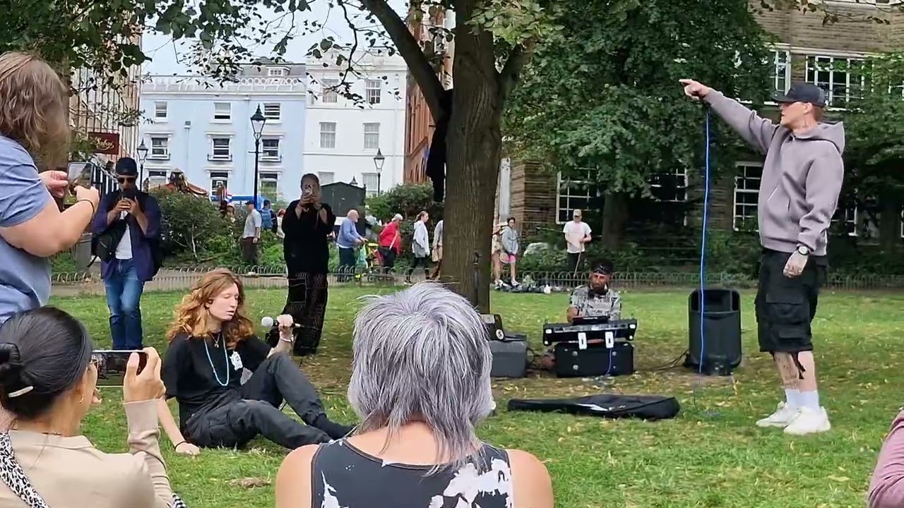 Mess of it live at the Pavilion Gardens 