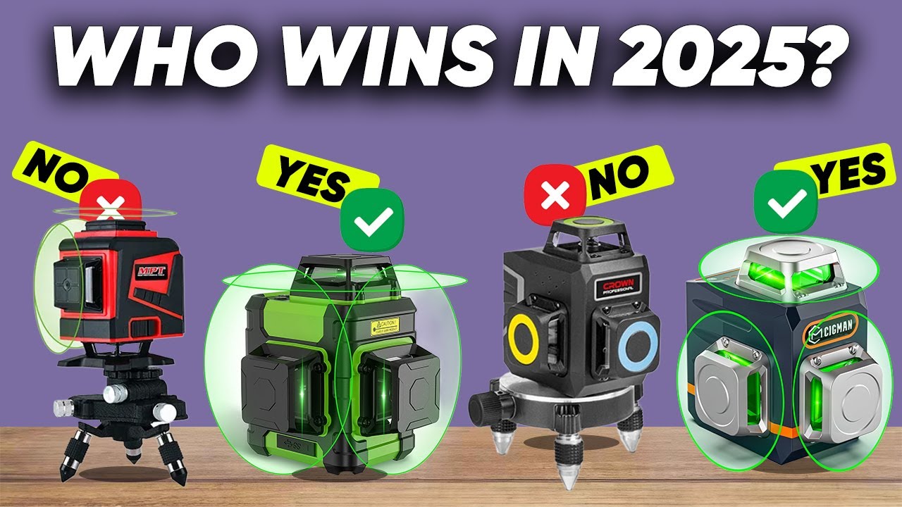 Top 5 Best Laser Levels 2025