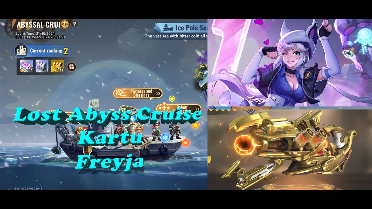 Lost Abyss - Abyssal Cruise Urutan Kartu Freyja di Season 4 Metal Slug Awakening